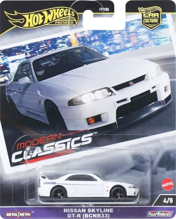 Nissan Skyline GT-R (BCNR33) - Hot Wheels 1:64