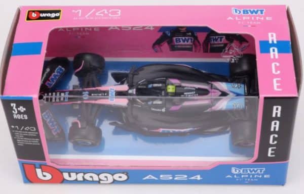 F1 Alpine 2024 Pierre Gasly - Peel 1:43 - Billede 2