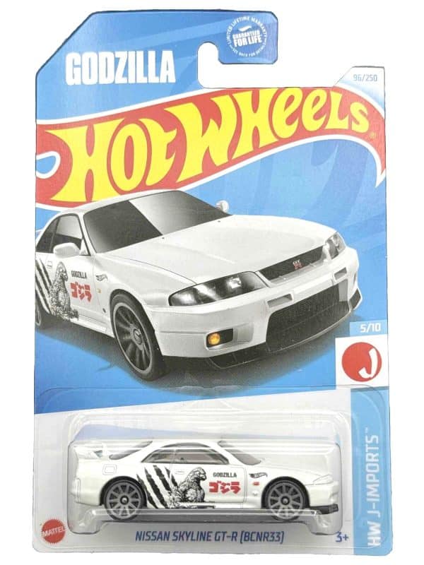 Nissan Skyline GT-R (BCNR33) Godzilla - Hot Wheels 1:64