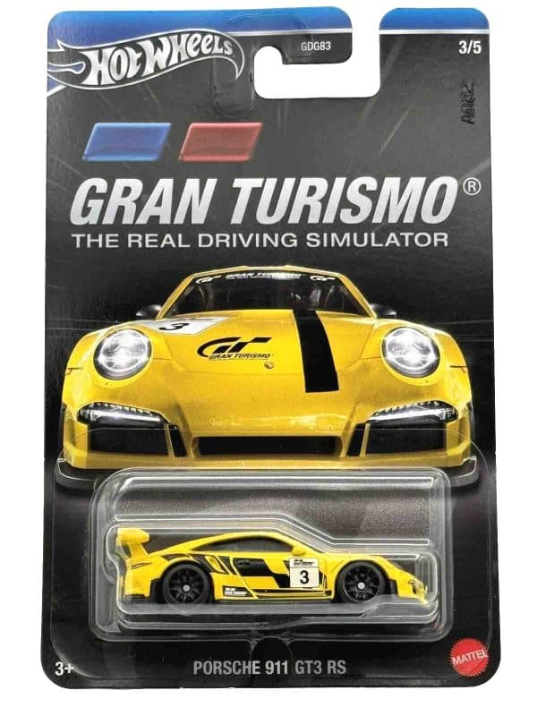 Porsche 911 GT3 RS Gran Turismo - Hot Wheels 1:64