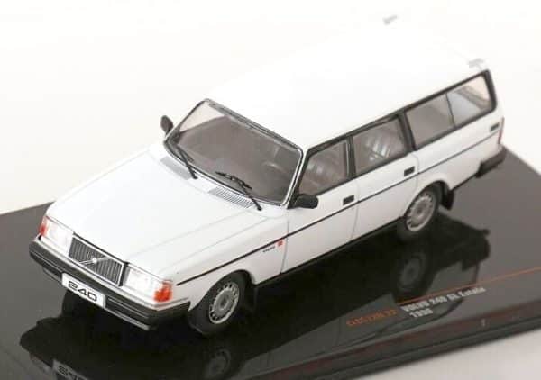 Volvo 240 Estate /Polar 1990 White - Peel 1:43