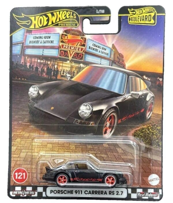 Hot Wheels Boulevard Porsche 911 Carrera RS 2.7 Schwarz