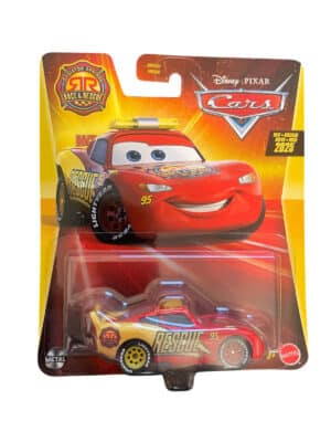 Lightning McQueen Race &amp; Rescue Disney Cars